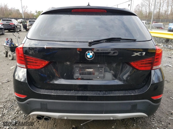 2014 BMW X1 xDrive28i with VIN WBAVL1C55EVR94842, listed as a Copart auction lot 49272465 with 0 mi miles and Salvage Title. Bid and sale history available at carsss.com. Image 6.