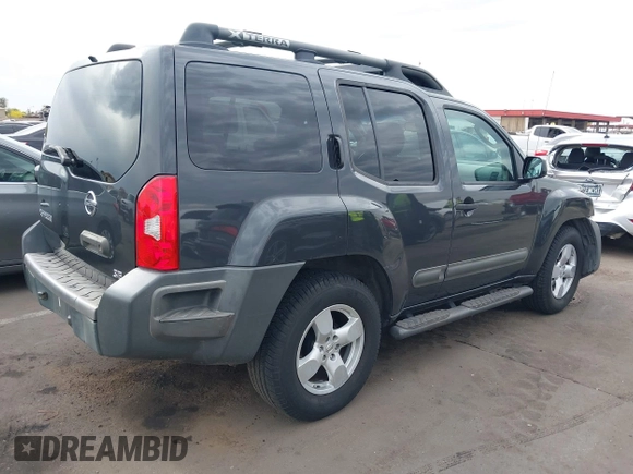 2007 Nissan Xterra SE with VIN 5N1AN08U77C544061, listed as a IAAI auction lot 42030234 with 181,798 mi miles and . Bid and sale history available at DreamBid. Image 4.