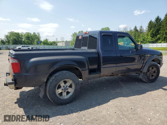 2002 Ford Ranger XL Fleet with VIN 1FTZR45E72TA69892, listed as a Copart auction lot 59849975 with 194,334 mi miles and Salvage title. Bid and sale history available at DreamBid. Image 3.