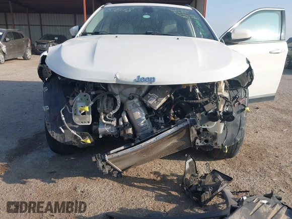 2020 Jeep Compass Latitude with VIN 3C4NJCBB1LT154890, listed as a IAAI auction lot 41787648 with Not Provided miles and . Bid and sale history available at carsss.com. Image 6.