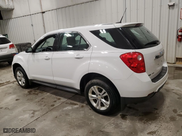 2012 Chevrolet Equinox LS with VIN 2GNFLCEK3C6275779, listed as a Copart auction lot 50741505 with 116,648 mi miles and Non Repairable. Bid and sale history available at carsss.com. Image 2.