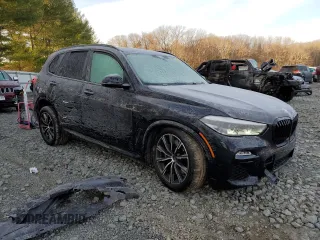 2020 BMW X5 xDrive40i with VIN 5UXCR6C05LLL75501, listed as a Copart auction lot 72288492 with 53,454 mi miles. Bid and sale history available at carsss.com. Image 4.