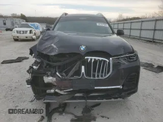2022 BMW X7 xDrive40i with VIN 5UXCW2C06N9L50284, listed as a Copart auction lot 46737505 with 0 mi miles and Salvage Title. Bid and sale history available at carsss.com. Image 5.