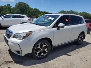 2015 Subaru Forester XT Touring with VIN JF2SJGUC4FH452824, listed as a Copart auction lot 56219615 with 127,328 mi miles and Salvage title. Bid and sale history available at DreamBid. Image 1.