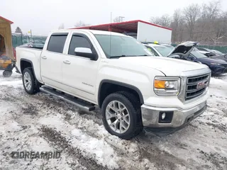 2015 GMC Sierra 1500 SLT with VIN 3GTU2VEC8FG160370, listed as a IAAI auction lot 41532702 with 112,129 mi miles and . Bid and sale history available at DreamBid. Image 1.