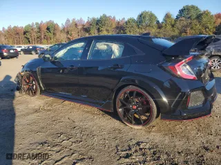2019 Honda Civic Type R Touring with VIN SHHFK8G74KU203630, listed as a Copart auction lot 79227854 with 38,181 mi miles and Salvage Title. Bid and sale history available at carsss.com. Image 2.