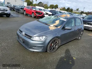 2016 Volkswagen Golf TSI SE with VIN 3VW217AU0GM060686, listed as a Copart auction lot 44137963 with 48,840 mi miles. Bid and sale history available at carsss.com. Image 1.