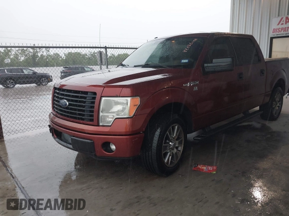 2014 Ford F-150 XL with VIN 1FTFW1CF1EKD58198, listed as a IAAI auction lot 42086106 with 401,943 mi miles. Bid and sale history available at carsss.com. Image 17.