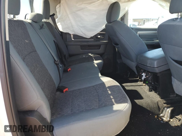 2018 Ram 1500 SLT with VIN 1C6RR7LG3JS272828, listed as a Copart auction lot 46913545 with 161,878 mi miles and Salvage Title. Bid and sale history available at carsss.com. Image 10.