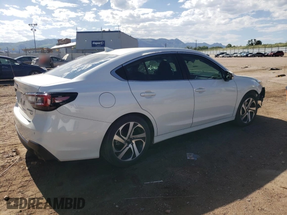 2022 Subaru Legacy Limited XT with VIN 4S3BWGN60N3013432, listed as a Copart auction lot 61594985 with 55,626 mi miles and Salvage title. Bid and sale history available at DreamBid. Image 3.