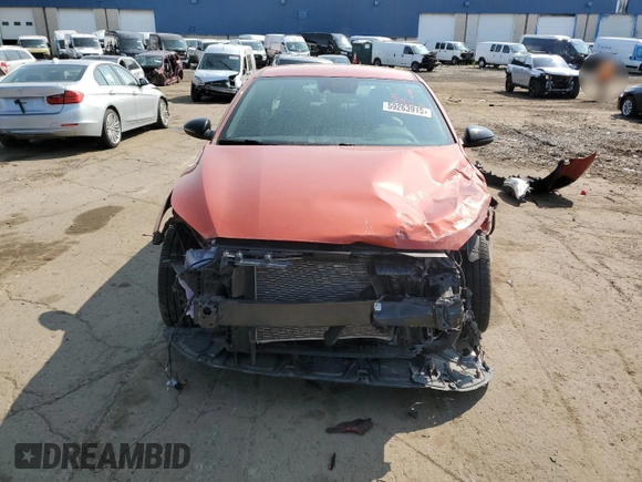 2021 Kia Forte GT-Line with VIN 3KPF34AD3ME385545, listed as a Copart auction lot 59263915 with 35,763 mi miles and Clean title. Bid and sale history available at DreamBid. Image 5.
