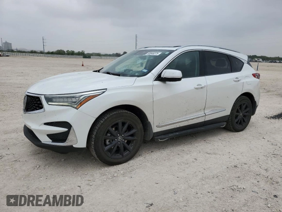 2020 Acura RDX Technology with VIN 5J8TC2H52LL001235, listed as a Copart auction lot 50846375 with 92,647 mi miles and Clean Title. Bid and sale history available at DreamBid. Image 1.