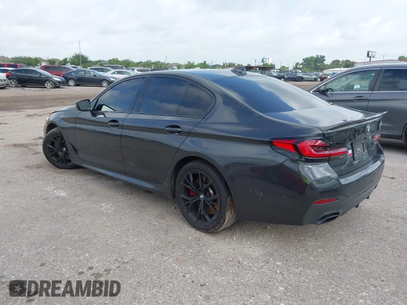2021 BMW 5 Series 540i with VIN WBA53BJ03MCG98664, listed as a IAAI auction lot 42488708 with 64,101 mi miles and . Bid and sale history available at DreamBid. Image 3.