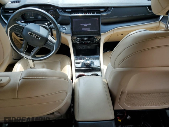 2021 Jeep Grand Cherokee Limited with VIN 1C4RJKBG8M8166218, listed as a Copart auction lot 56150405 with 63,565 mi miles and Clean Title. Bid and sale history available at DreamBid. Image 8.