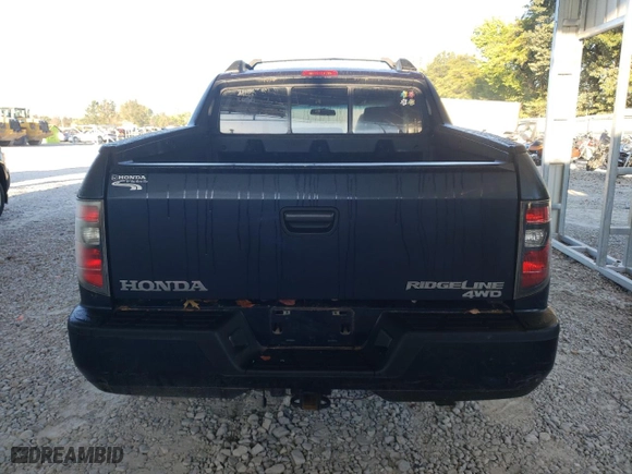 2012 Honda Ridgeline RT with VIN 5FPYK1F21CB458655, listed as a Copart auction lot 73167424 with 134,725 mi miles and Salvage Title. Bid and sale history available at carsss.com. Image 6.