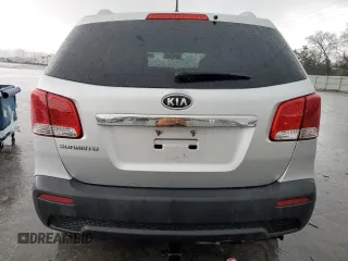 2011 Kia Sorento LX with VIN 5XYKTDA23BG046183, listed as a Copart auction lot 51247195 with 114,497 mi miles and Salvage Title. Bid and sale history available at carsss.com. Image 6.
