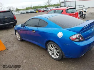 2008 Hyundai Tiburon GT with VIN KMHHN66FX8U282926, listed as a IAAI auction lot 41959023 with 119,414 mi miles. Bid and sale history available at carsss.com. Image 17.