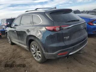 2019 Mazda CX-9 Grand Touring with VIN JM3TCBDY4K0300750, listed as a Copart auction lot 43757605 with 55,057 mi miles and Salvage Title. Bid and sale history available at carsss.com. Image 2.