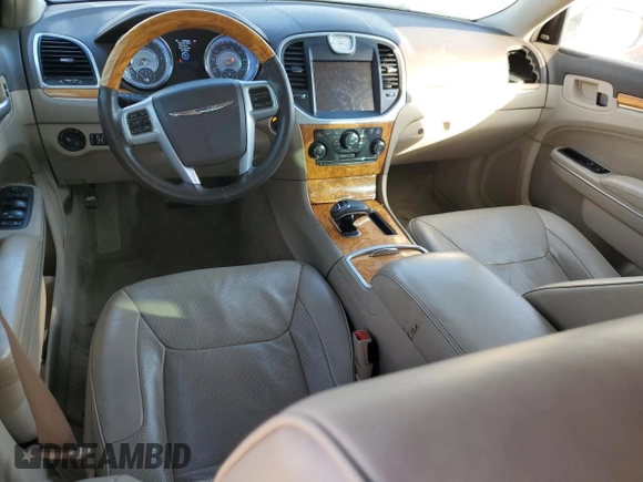 2014 Chrysler 300 with VIN 2C3CCAEG0EH166641, listed as a Copart auction lot 43961855 with 125,655 mi miles and Salvage Title. Bid and sale history available at carsss.com. Image 8.
