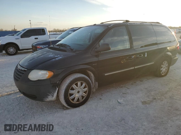 2007 Chrysler Town & Country LWB Touring with VIN 2A4GP54L47R272993, listed as a Copart auction lot 77751034 with 0 mi miles and Non Repairable. Bid and sale history available at carsss.com. Image 1.