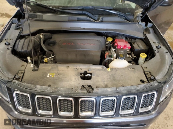 2020 Jeep Compass Latitude with VIN 3C4NJCBB2LT154803, listed as a Copart auction lot 53389515 with 45,152 mi miles and Clean title. Bid and sale history available at DreamBid. Image 12.