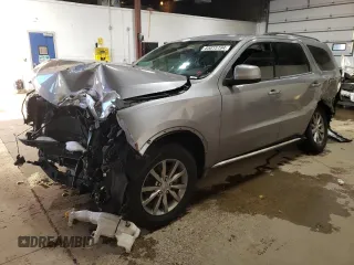 2017 Dodge Durango SXT with VIN 1C4RDJAG4HC634743, listed as a Copart auction lot 85015194 with 122,893 mi miles and Salvage Title. Bid and sale history available at DreamBid. Image 1.