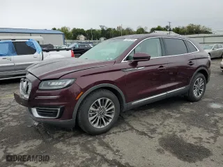 2020 Lincoln Nautilus Standard with VIN 2LMPJ8J95LBL11241, listed as a Copart auction lot 73207584 with 16,621 mi miles and Salvage Title. Bid and sale history available at carsss.com. Image 1.