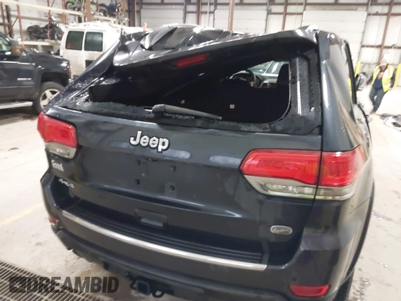 2014 Jeep Grand Cherokee Overland with VIN 1C4RJFCT9EC234270, listed as a IAAI auction lot 41938621 with 144,541 mi miles and . Bid and sale history available at DreamBid. Image 16.
