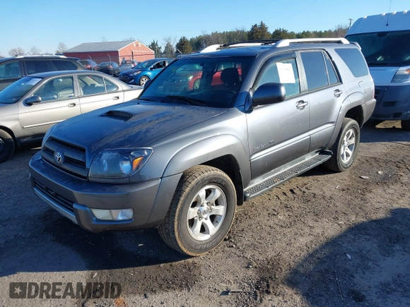 2004 Toyota 4Runner SR5 with VIN JTEBU14R540022637, listed as a IAAI auction lot 41655823 with 240,503 mi miles and . Bid and sale history available at DreamBid. Image 17.