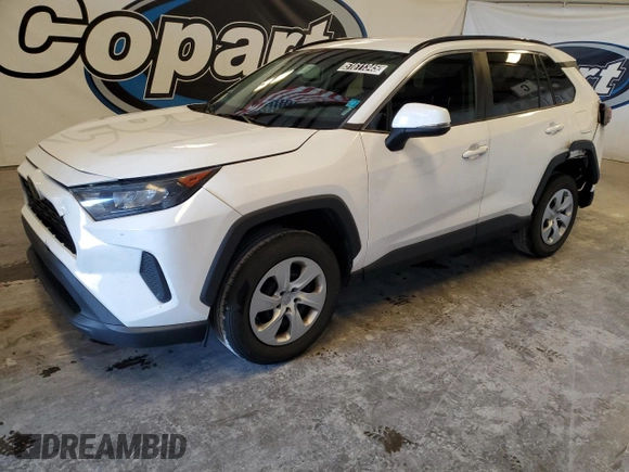2019 Toyota RAV4 LE with VIN 2T3K1RFV5KW048881, listed as a Copart auction lot 51611345 with 128,428 mi miles and Non Repairable. Bid and sale history available at carsss.com. Image 1.