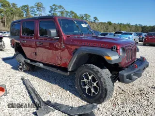 2022 Jeep Wrangler Unlimited Rubicon z VIN 1C4HJXFG1NW116549, wystawiony jako Copart lot #41506125 z przebiegiem 58 822 mil mil oraz Czysty tytuł • Clean title. Historia ofert i sprzedaży dostępna na DreamBid. Obrazek 4.