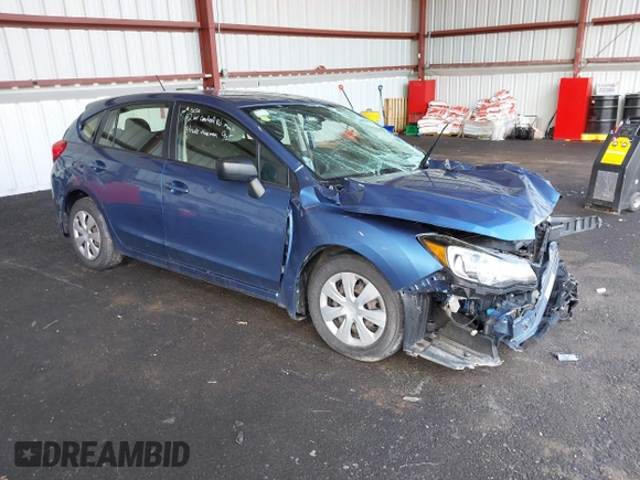 2016 Subaru Impreza 2.0i z VIN JF1GPAA65G8290286, wystawiony jako IAAI lot #42202116 z przebiegiem 53 056 mil mil oraz . Historia ofert i sprzedaży dostępna na DreamBid. Obrazek 1.