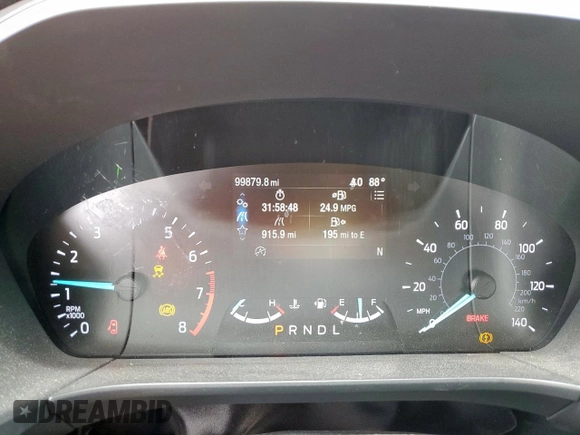 2021 Ford Escape S с VIN 1FMCU0F68MUA84219, выставлен на аукционе Copart как лот 59120585 с пробегом 99 879 миль миль и Чистый • Clean title. История ставок и продаж доступна на DreamBid. Изображение 9.