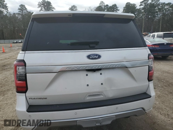 2019 Ford Expedition Platinum with VIN 1FMJU1MT9KEA71167, listed as a Copart auction lot 45425605 with 49,488 mi miles and Salvage Title. Bid and sale history available at carsss.com. Image 6.