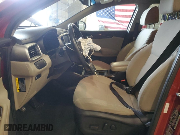 2017 Kia Sorento LX with VIN 5XYPGDA35HG331060, listed as a Copart auction lot 50092745 with 50,833 mi miles and Salvage Title. Bid and sale history available at DreamBid. Image 7.