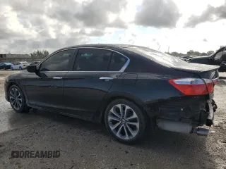2015 Honda Accord Sport with VIN 1HGCR2F58FA186103, listed as a Copart auction lot 55745085 with 157,599 mi miles and Salvage Title. Bid and sale history available at DreamBid. Image 2.