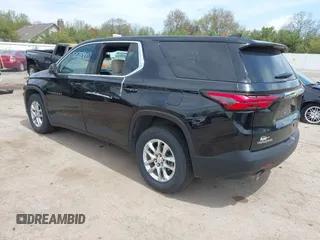 2023 Chevrolet Traverse LS with VIN 1GNERFKW6PJ103791, listed as a IAAI auction lot 42073300 with 47,105 mi miles and . Bid and sale history available at DreamBid. Image 3.