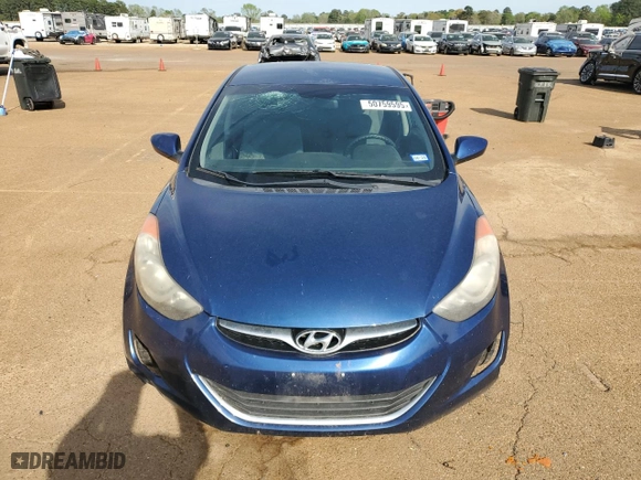 2013 Hyundai Elantra Limited with VIN KMHDH4AE9DU767318, listed as a Copart auction lot 50759595 with 126,933 mi miles and Clean Title. Bid and sale history available at carsss.com. Image 5.