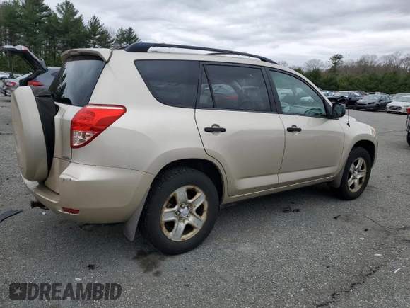 2008 Toyota RAV4 with VIN JTMBD33V785199701, listed as a Copart auction lot 52916265 with 208,341 mi miles and Salvage Title. Bid and sale history available at carsss.com. Image 3.