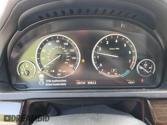 2010 BMW 7 Series 750i xDrive z VIN WBAKC6C51AC393403, wystawiony jako Copart lot #55905495 z przebiegiem 126 744 mil mil oraz Czysty tytuł • Clean title. Historia ofert i sprzedaży dostępna na DreamBid. Obrazek 9.