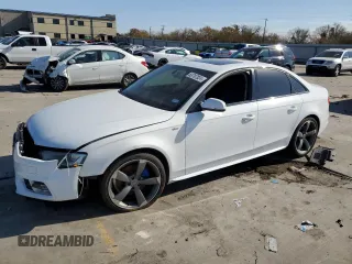 2014 Audi A4 Premium Plus with VIN WAUEFAFL9EA040846, listed as a Copart auction lot 83787824 with 89,240 mi miles and Salvage title. Bid and sale history available at DreamBid. Image 1.