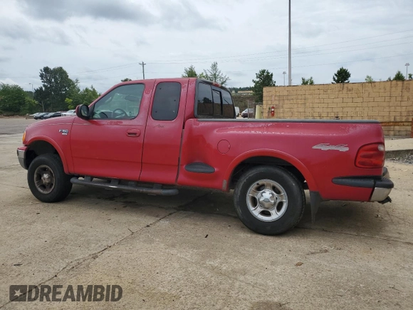 2002 Ford F-150 XL with VIN 2FTRX08L02CA02800, listed as a Copart auction lot 56494315 with 350,842 mi miles and Salvage title. Bid and sale history available at DreamBid. Image 2.