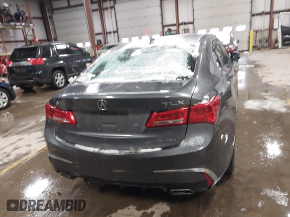 2020 Acura TLX w/Technology Pkg with VIN 19UUB3F4XLA000269, listed as a IAAI auction lot 41295906 with 274,855 mi miles. Bid and sale history available at carsss.com. Image 16.