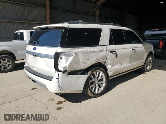 2019 Ford Expedition Max Platinum with VIN 1FMJK1LT3KEA67672, listed as a Copart auction lot 58513655 with 149,608 mi miles and Salvage title. Bid and sale history available at DreamBid. Image 3.
