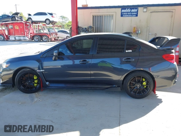 2019 Subaru WRX STI with VIN JF1VA2S67K9821617, listed as a IAAI auction lot 41480430 with 26,784 mi miles. Bid and sale history available at carsss.com. Image 14.