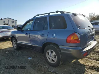 2002 Hyundai Santa Fe GLS with VIN KM8SC13D72U229643, listed as a Copart auction lot 52303635 with 71,912 mi miles and Salvage Title. Bid and sale history available at carsss.com. Image 2.