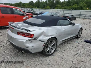 2018 Chevrolet Camaro 2LT with VIN 1G1FD3DX8J0100011, listed as a Copart auction lot 57091813 with 80,917 mi miles. Bid and sale history available at carsss.com. Image 3.