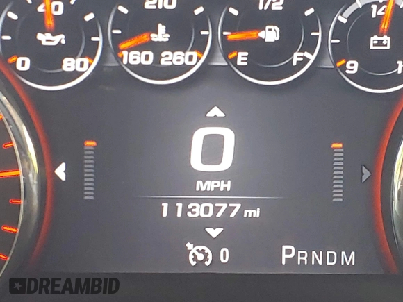 2015 GMC Yukon Denali with VIN 1GKS1CKJ8FR575730, listed as a IAAI auction lot 42048050 with 113,077 mi miles. Bid and sale history available at carsss.com. Image 16.