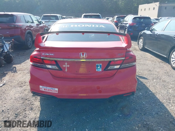 2014 Honda Civic Si with VIN 2HGFB6E55EH705800, listed as a IAAI auction lot 42470494 with 129,067 mi miles and . Bid and sale history available at DreamBid. Image 16.