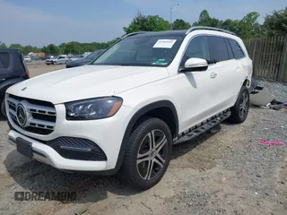 2021 Mercedes-Benz GLS 450 z VIN 4JGFF5KE1MA441193, wystawiony jako IAAI lot #42265225 z przebiegiem 75 375 mil mil oraz . Historia ofert i sprzedaży dostępna na DreamBid. Obrazek 2.